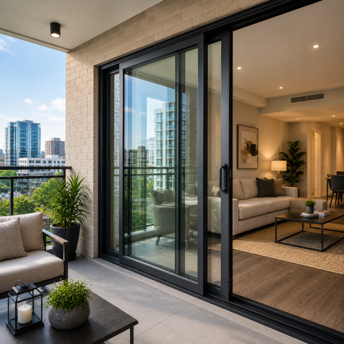 Beautiful Sliding Glass Door